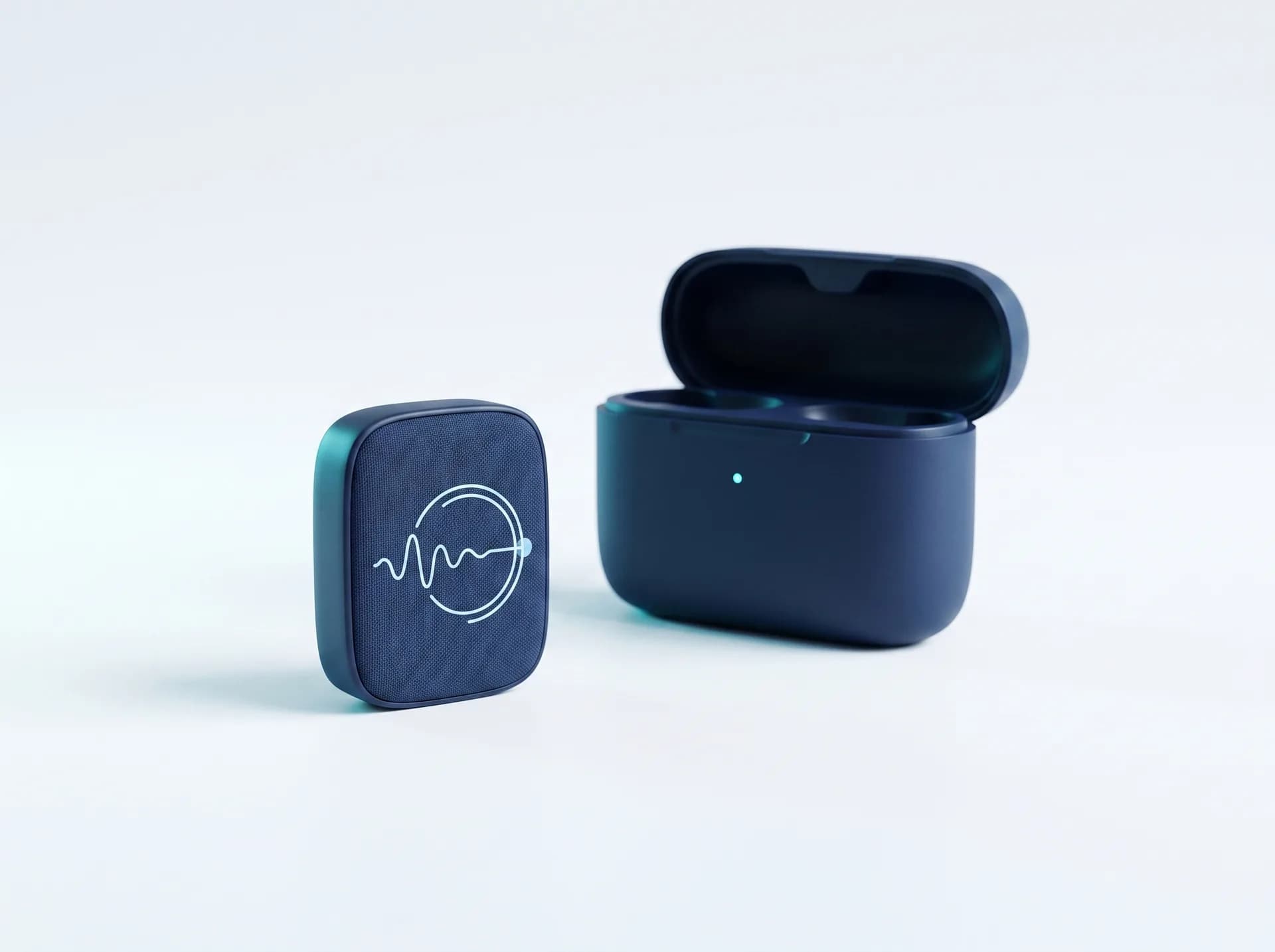 Oralis Mic — micro sans fil et son boîtier de charge